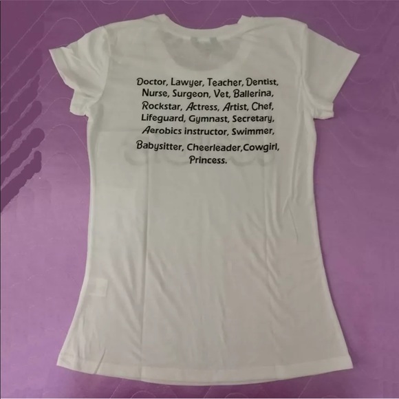 Pink black white barbie doll t shirt cotton soft - Picture 5 of 8